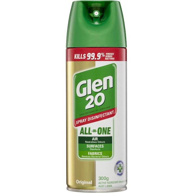 Glen 20 Disinfectant Spray Original Scent 300g Cleaning Products
