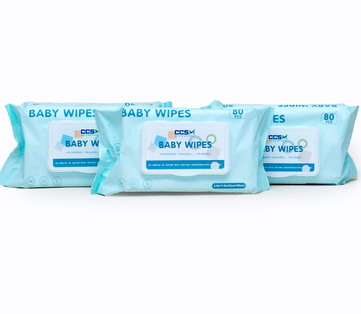 CCSM BABY WIPES 80X10 IN CARTON