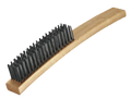 Oates 5 Row Medium Stiff Wire Brush (B-14007)