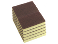 Oates DuraClean Scour 'N' Sponge Extra Heavy Duty – Maroon (SC-910)