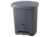 Oates 30L Pedal Bin – Grey (BB-30PGY)