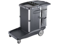 Oates Platinum Janitors Cart Simplicity with Lockable Doors