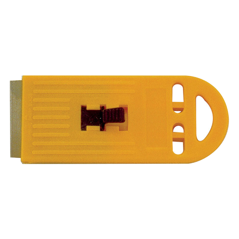 Sterling Yellow Plastic Scraper with Blade | 44mm Wide – Cleaning ...