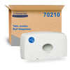 Kimberly-Clark Aquarius Twin Jumbo Roll Dispenser.