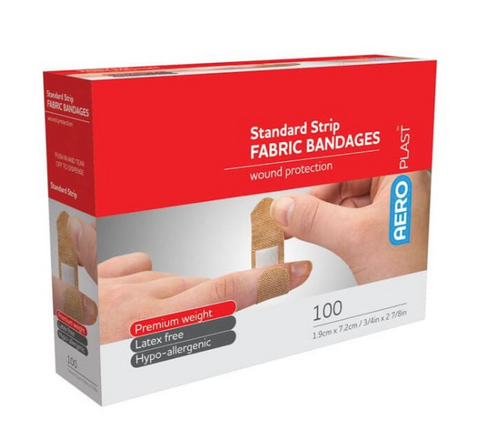 AeroPlast Fabric Adhesive Bandage 100 Pack
