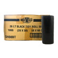 Maxpak 36L Black Garbage Bags (1000 Carton)