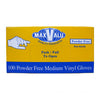 Max Pak Powder Free Vinyl Gloves