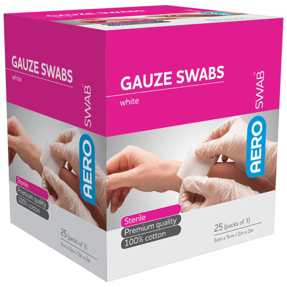 AeroSwab Gauze Swab Sterile 3 Pack
