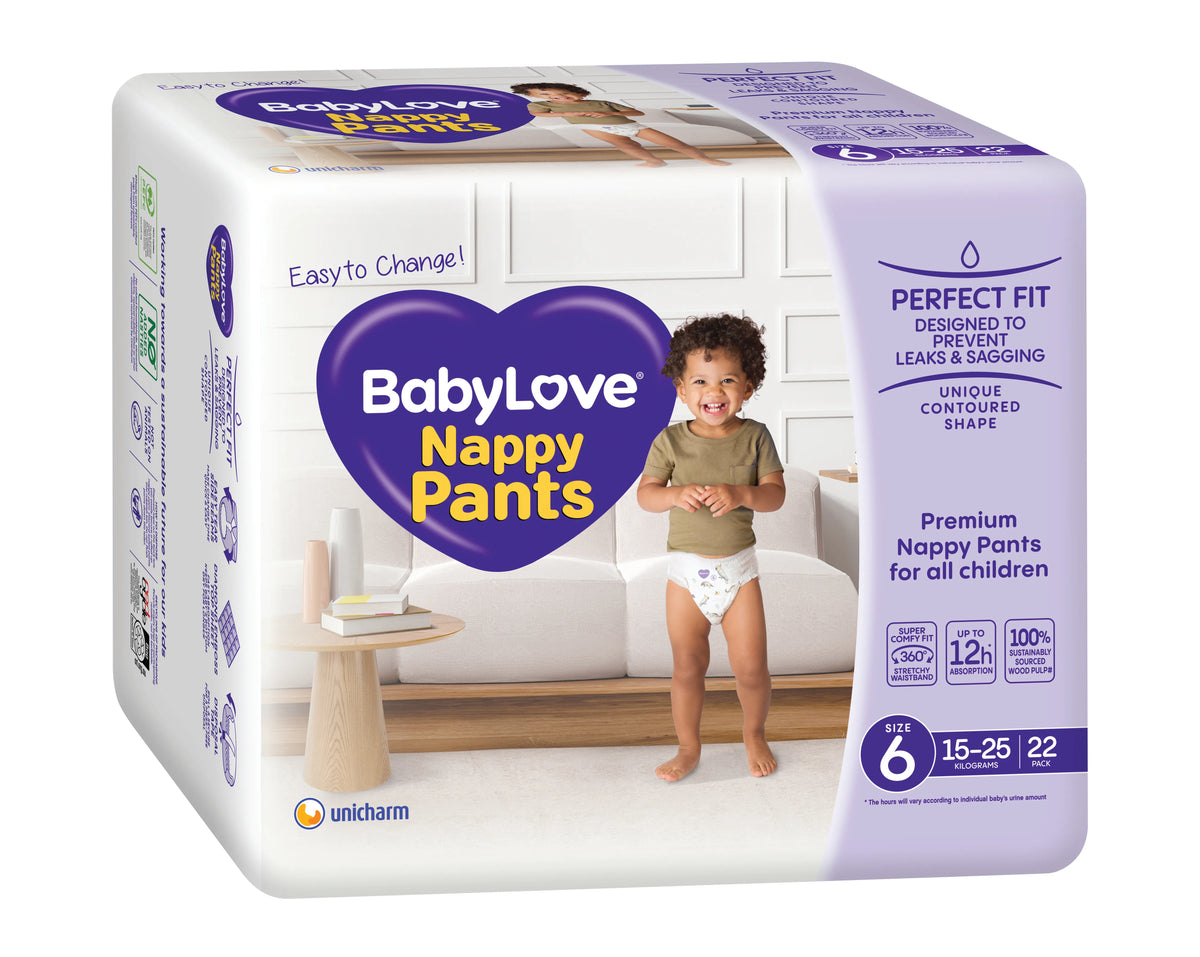 Babylove Nappy Pants Junior 2 X 42's