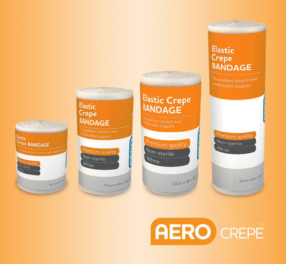 AeroCrepe Crepe Bandage 5cm x 4m
