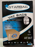 Cleanstar AF387 Synthetic Vacuum Bags (5 Pack)
