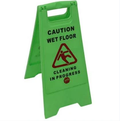 NAB Wet Floor / Cleaning In Progress Sign – Green