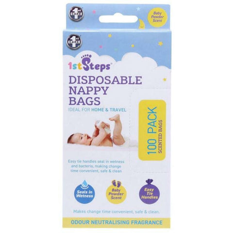 NAPPY BAGS SCENTED (100 PER PACK)