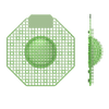 URINAL SCREENS - SUPER LIME